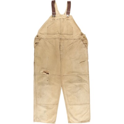 パンツ 70s Carhartt Duck Double Knee Overall 70'S Carhartt Double Knee Duck Overalls Men's W48 Vintage