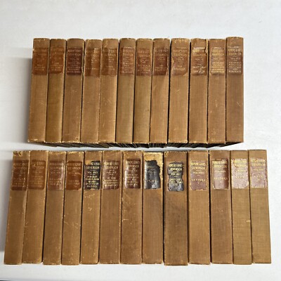 Robert Louis Stevenson works Volumes 1 & 3-26 (1900) Charles Scribner's Sons HC