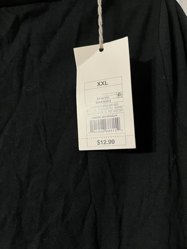 A New Day XXL Women’s Black Shirt Long Sleeve New Crew Neck Pullover 3/4 Sleeve - 第 6/8 張圖片