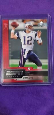 2005 Upper Deck ESPN Football Card #58 Tom Brady