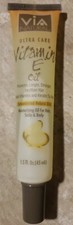 VIA NATURAL ULTRA CARE VITAMIN E OIL, Moisturizing for HAIR, SCALP, BODY 1.5 OZ