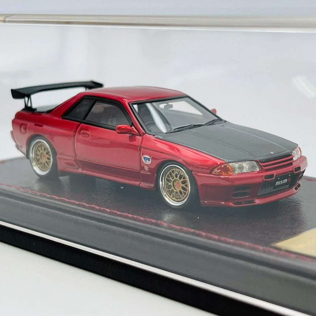 ignition model 1/64 Nissan Skyline GT-R Nismo (R32) Red Metallic