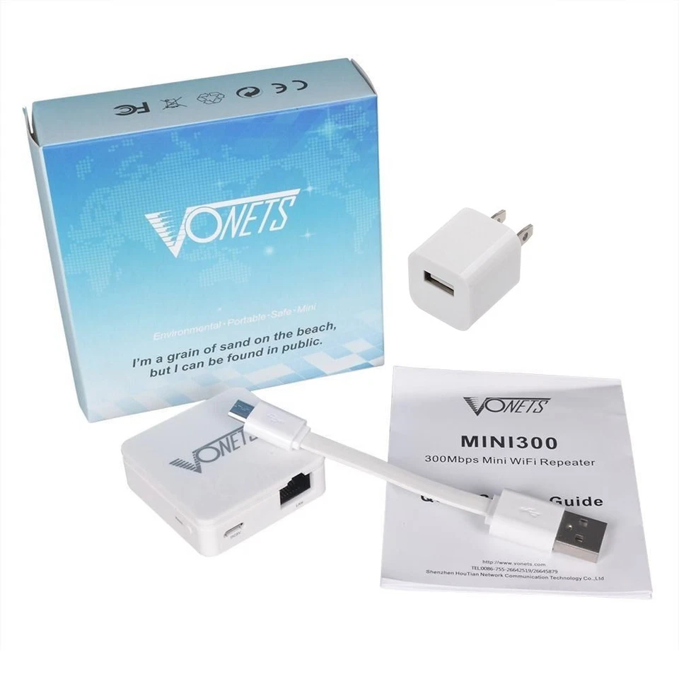 Tiny USB Power 300Mbps Wifi Repeater Booster Wireless Bridge Network Expander - Image 4 of 4