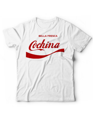 T-Shirt Cochina Bella Fresca Aldo Giacomo Giovanni Gag Lustig Happy Sketch 