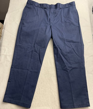 Dickies 874 Original Fit Classic Pants Blue Mens Work Mechanic Skate 46x30 45x29