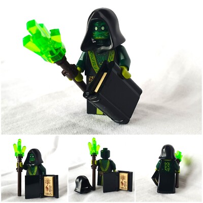 MOC aus LEGO -Teilen Forestmen Elementarmagier | Elemental Mage | passt zu 10332