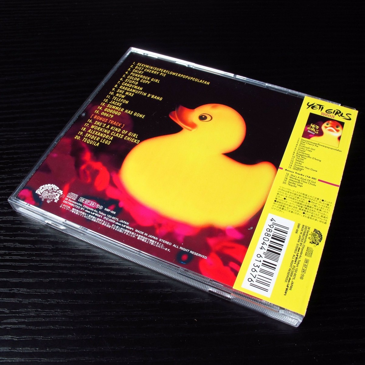 Yeti Girls - Squeeeze JAPAN CD+5 Bonus Track W/OBI Post Rock