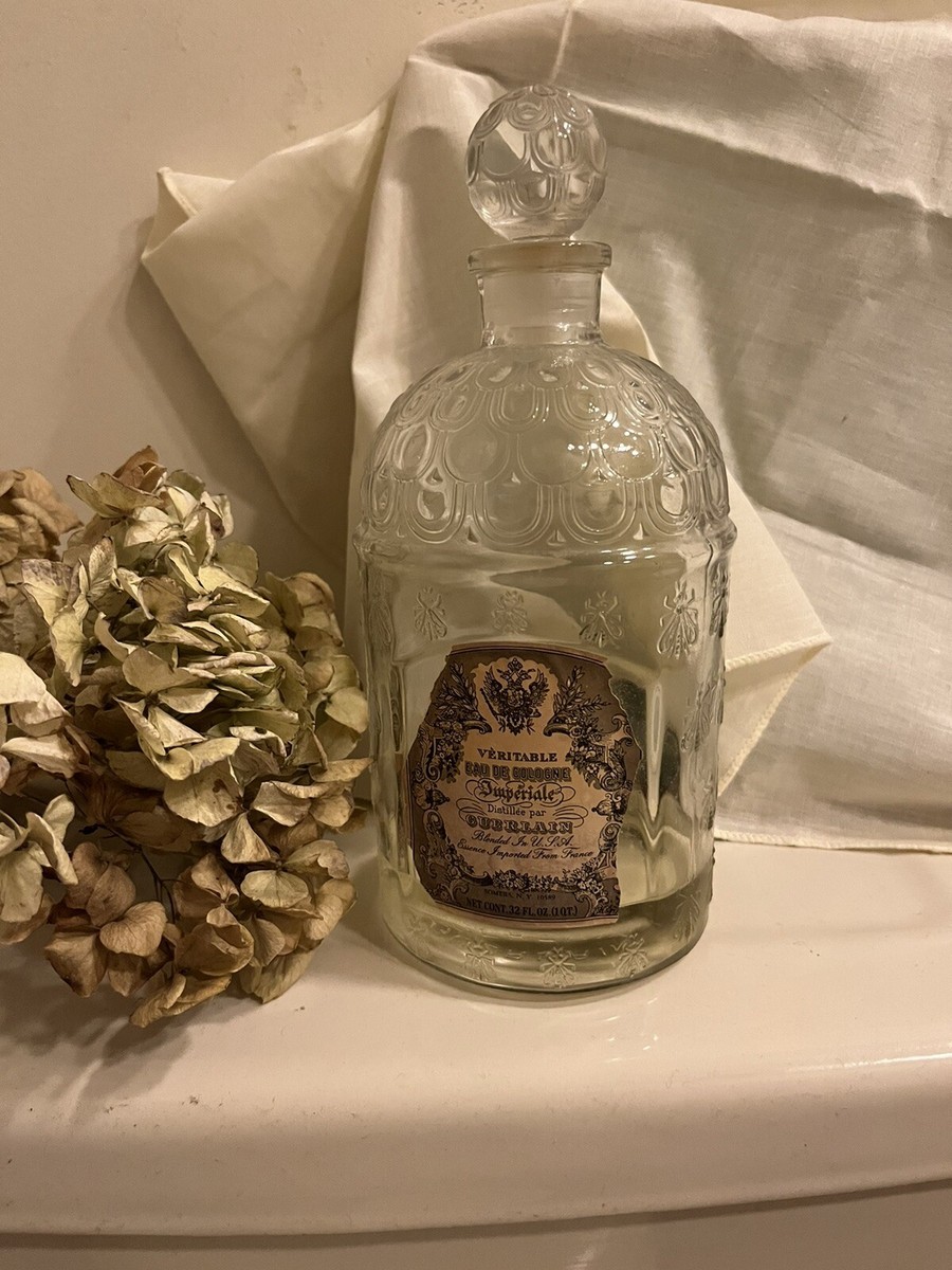 Vintage Guerlain Imperial Eau de Cologne Bottle 32 fl oz | eBay