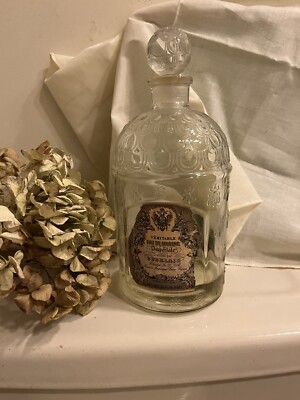Vintage Guerlain Imperial Eau de Cologne Bottle 32 fl oz