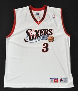 sixers jersey white
