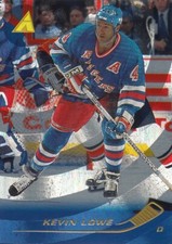 1995-96 Pinnacle - Rink Collection #89 Kevin Lowe-Rangers