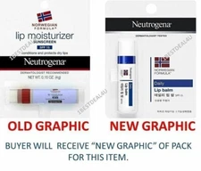 (The Latest /Exp.2025*) Neutrogena Norwegian #Lip Balm Moisturizer SPF 15 4g lot