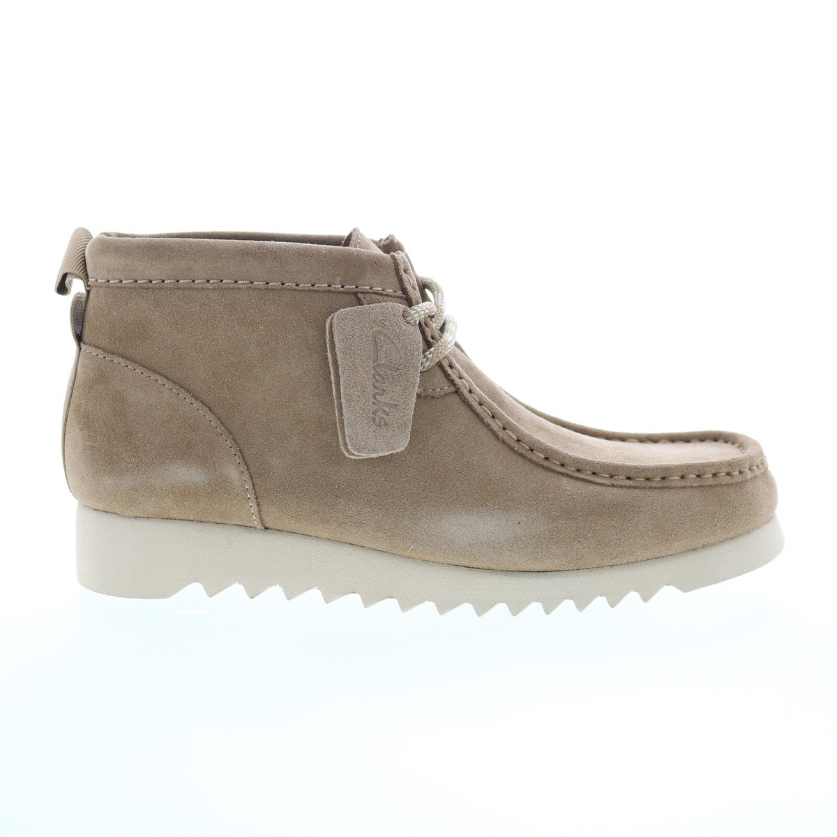 Clarks Wallabee 2 FTRE 26174937 Mens Gray Suede Lace Up Chukkas 