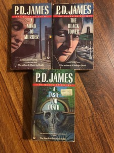 Pd James Books Lot Of 3 Paperback Murder A Kind To Murder Taste Of Death Ebay