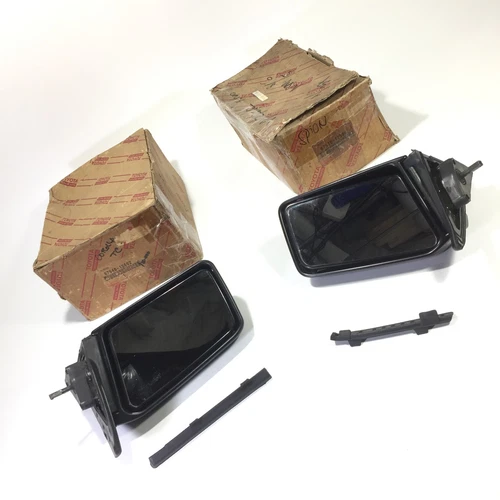 Toyota Corolla AE82 EE80 Mirror Assy Outer Rear View RH LH Genuine NOS Japan