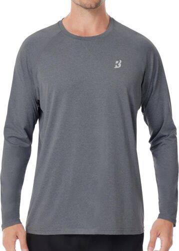 Men's UPF 50+ Long Sleeve Rash Guard Quick-Dry Shirt - UV Protection for Outdoor - Picture 5 of 79