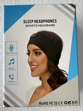 NEW Pink Sleep Headphones Wireless Sports Headband Rechargeable