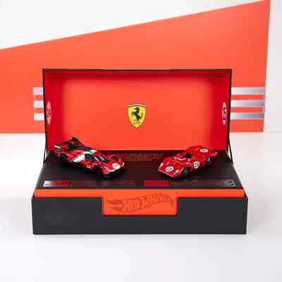 Hot Wheels x Ferrari Heritage Collection Set 312P & 499P