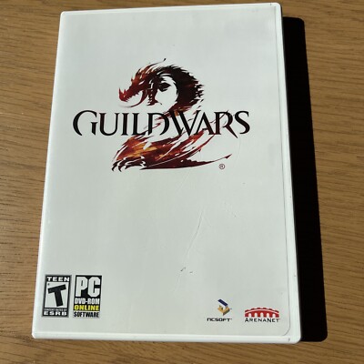 Guild Wars 2 (PC, 2012) Complete w/Case and Manual 