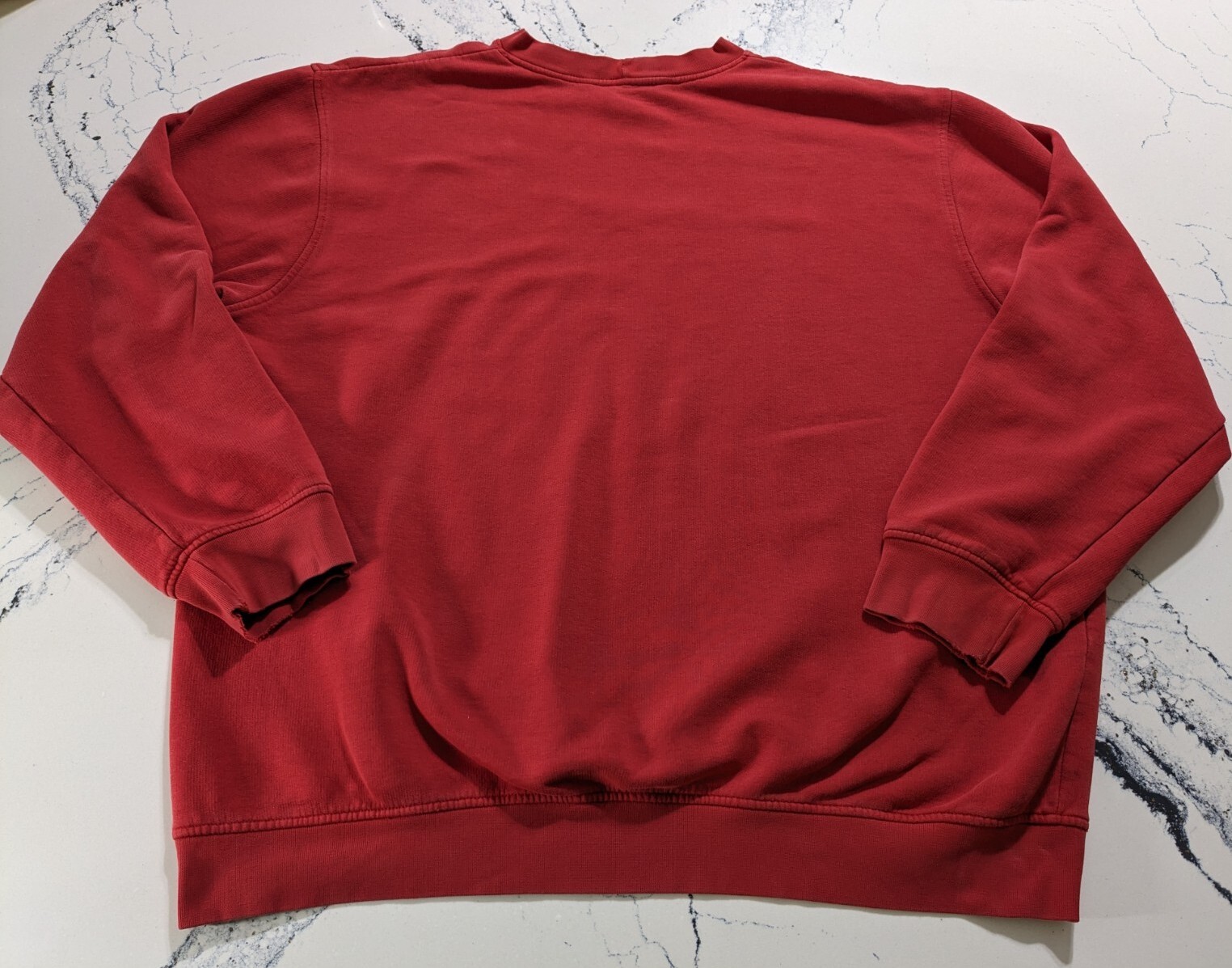 Felpa girocollo vintage anni 90 Nike grigia etichetta centrale