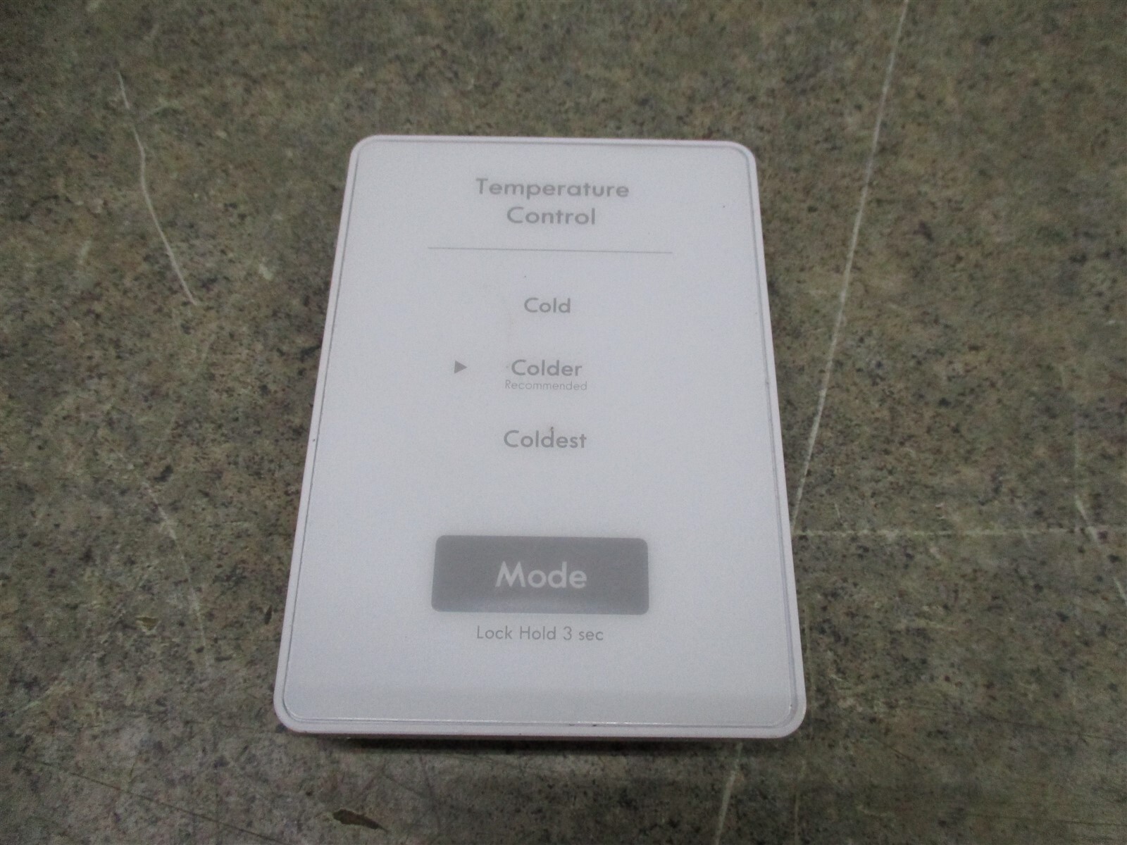 CRITERION FREEZER CONTROL PANEL PART # 60142-0040400-00 | eBay