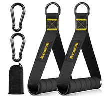 Multi Gym Cable Machine Attachment Handle Rowing Pull Push Biceps Train Fitness