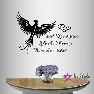Autocollant Vinyle Rise Like A Phoenix De Cendres Citation Oiseau Hawk Chambre Autocollant Mural 723 Ebay Autocollant Vinyle Rise Like A Phoenix De Cendres Citation Oiseau Hawk Chambre Autocollant Mural 723 Ebay