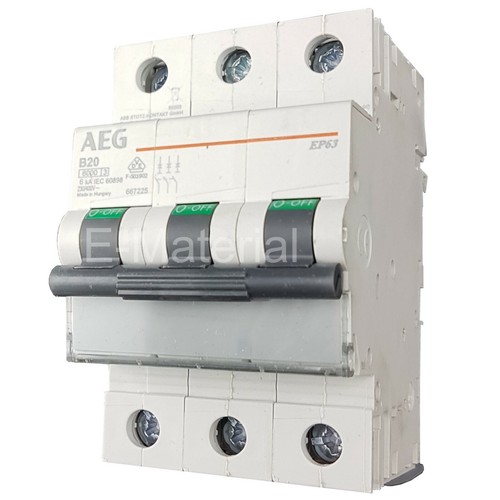 AEG - EN63 B20 Sicherungsautomat 3-polig