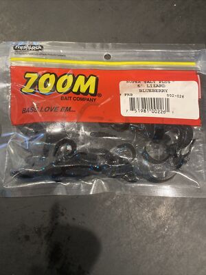 Zoom Super Salt Plus 6'' Lizard Blue Berry