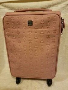 mcm rolling luggage