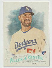 2016 Topps Allen and Ginter #163 Zach Lee RC - Los Angeles Dodgers