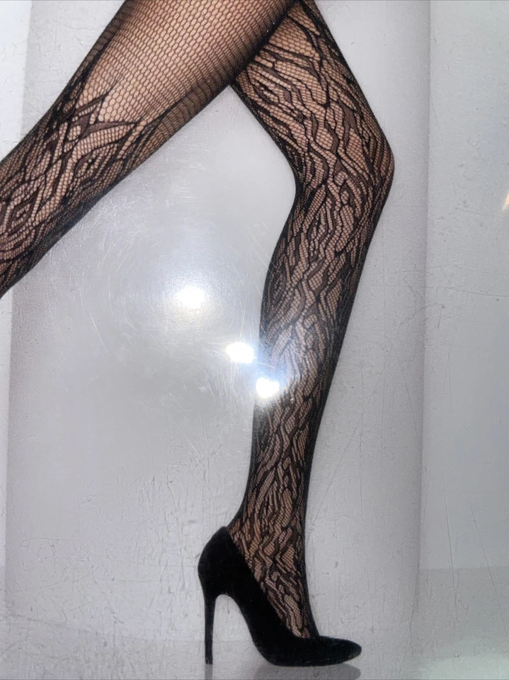 Wolford Fire Net Tights  Size: Small Color: Mocca   19120 - 09  - Image 3 of 3
