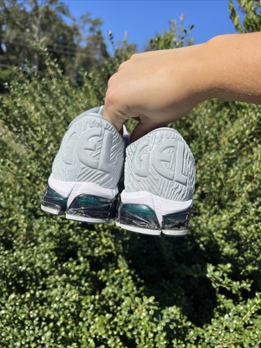 ASICS GEL-Quantum 360 5 Gray & White Sneakers Shoes Women Size 10 - Picture 10 of 14