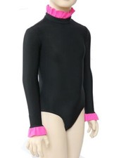 Special Deal - IceDress - Thermal Body Black with Pink Ruche ,Size AXS 