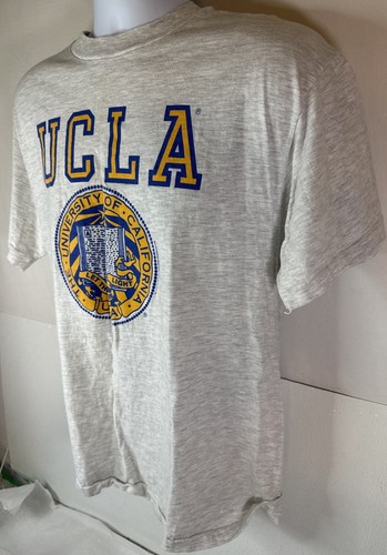 VTG Single Stitch 80s UCLA University of California Haynes LG 100% Cotton - Picture 2 of 8