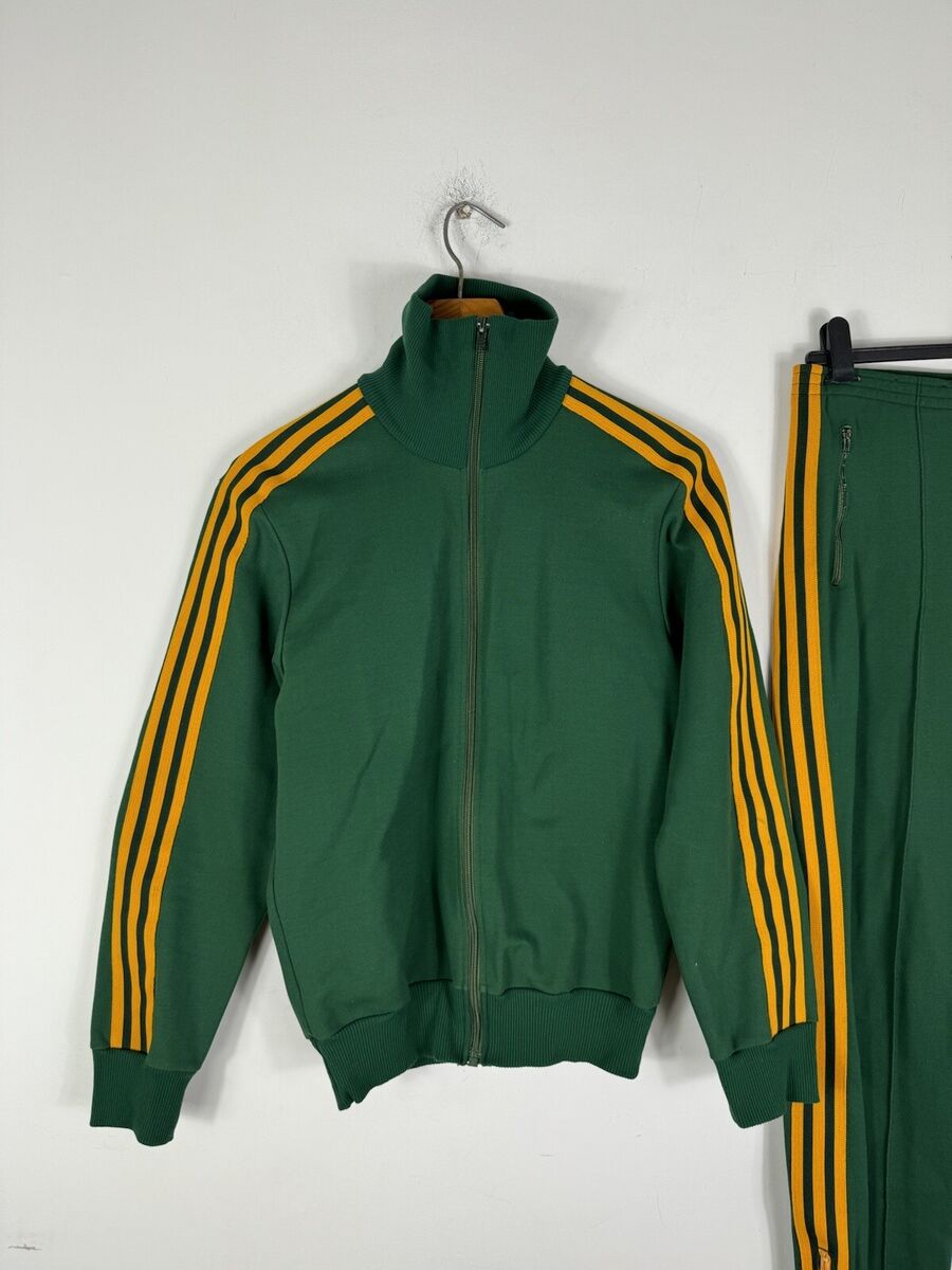 Vintage 70s Adidas Tracksuit Jacket Pants New Zealand retro Vintage 70s Adidas Tracksuit Jacket Pants New Zealand retro
