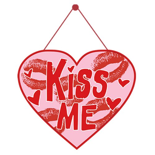 Heart Door Decor Valentine Day Decoration Romantic Valentine's Signs Patterned - Picture 14 of 17