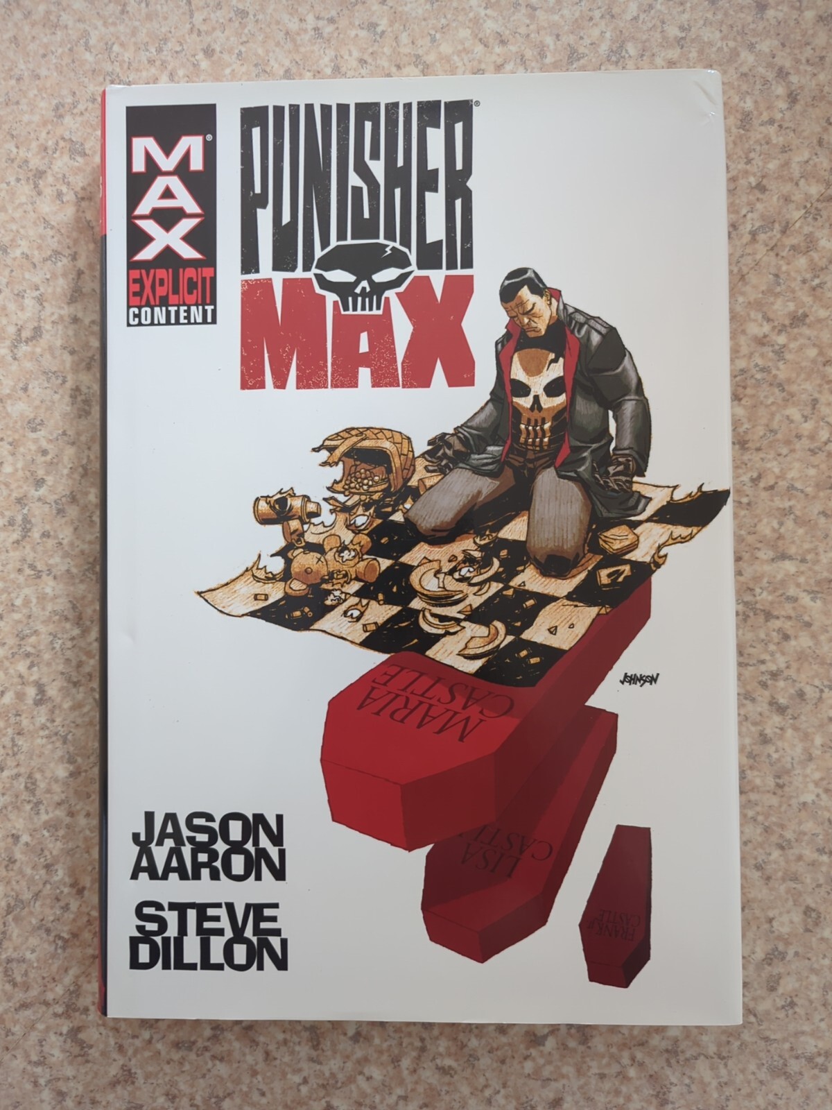 Punisher Max Omnibus by Jason Aaron and Steve Dillon Omnibus OOP RARE Hardcover