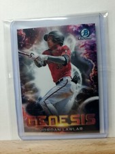 2021 Bowman Draft Baseball Jordan Lawlar Chrome base GENESIS card # GNS-6