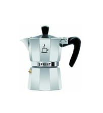 SPRINT Espressokocher Alu 3 Tassen mit Silikondichtung