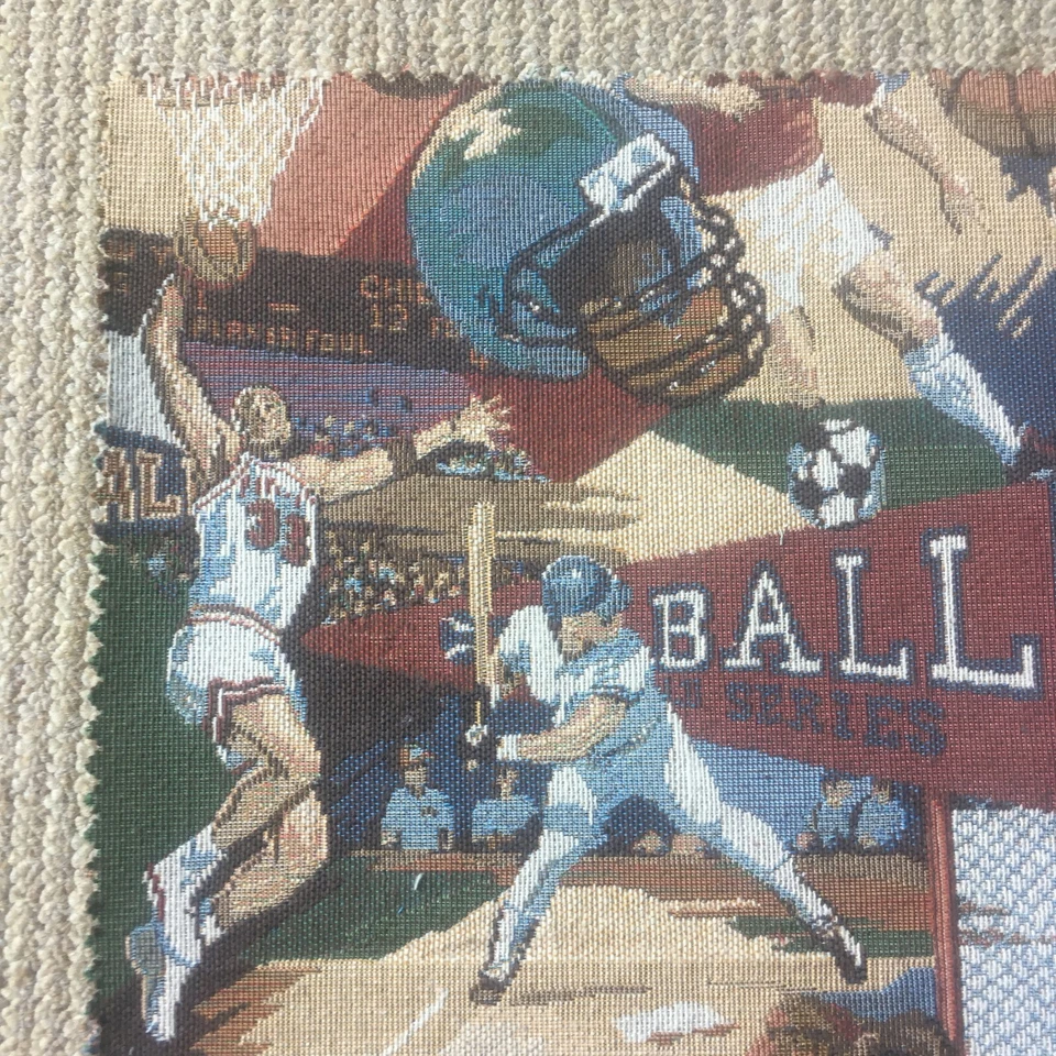 Tela tapiz. Tema deportivo. 18x12 Foto 2 de 4