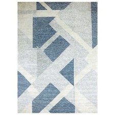 12'1" x 18'4" Blue Nouveau Collection Wool Hand Knotted Oversized Rug R79420