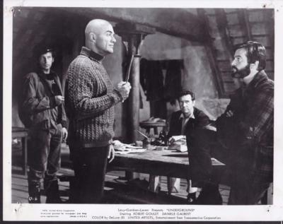 Robert Goulet Roger Delgado in Underground 1970 vintage movie photo 32933