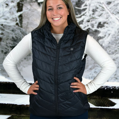 Tech Heated Unisex Vest with 3 Heat Levels & Quick Warm-Up 3XL