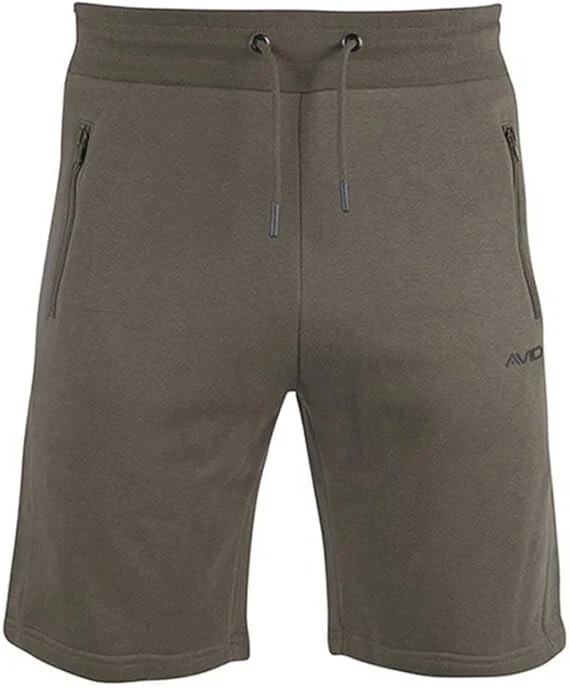 Avid Distortion Jogger Shorts Khaki Green ( All Sizes) Carp Fishing