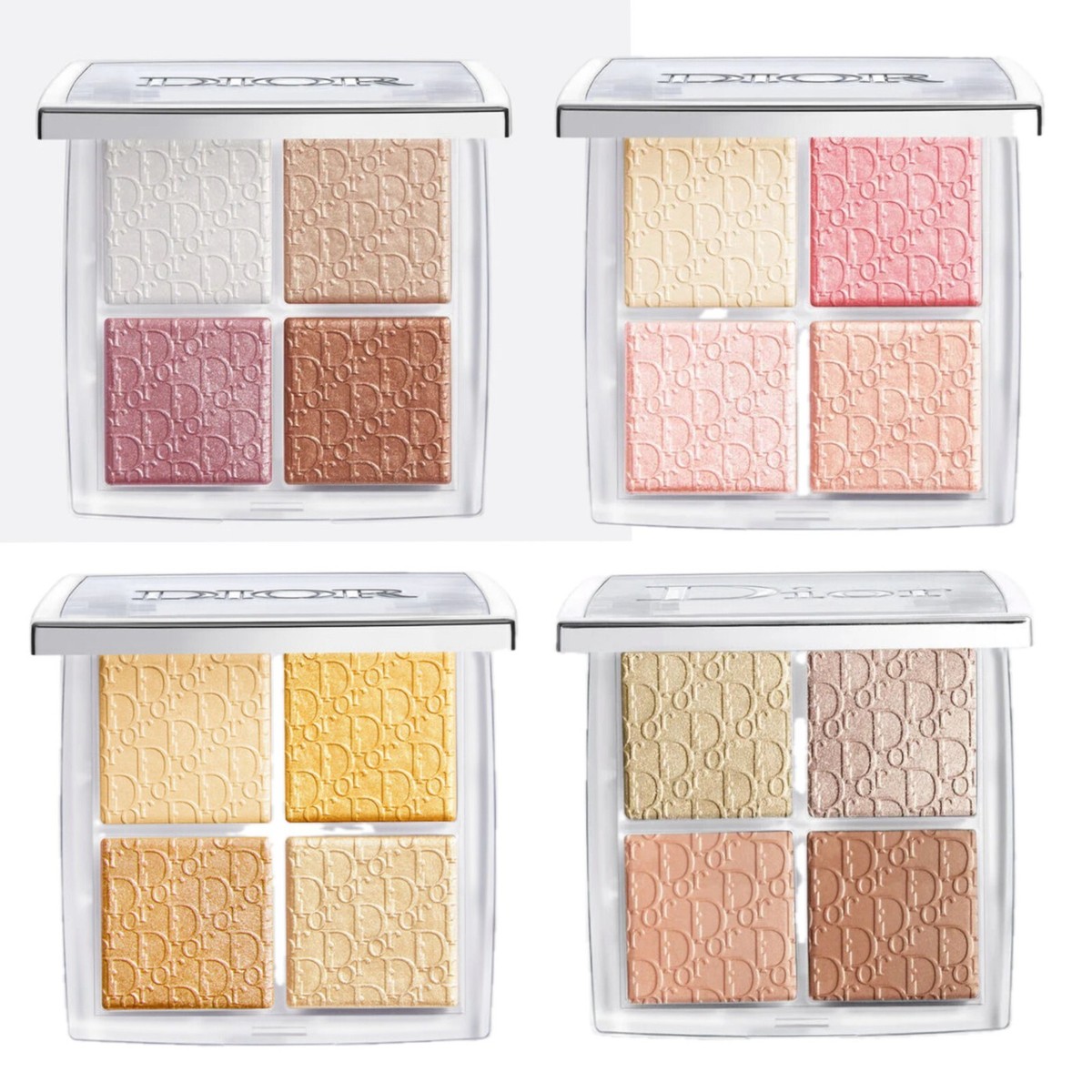 Dior Backstage Face Glow Palette 001~004 Variations