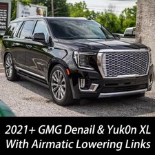 For 2021+ GMC Denali Yukon XL Adjustable Air Suspension Lowering Links Kit Rods