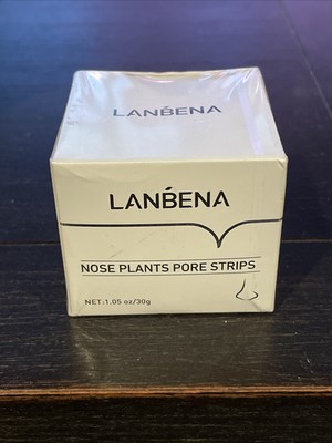 LANBENA Blackhead Remover Nose Plants Pore Strips ACNE Clean 1.05 Oz
