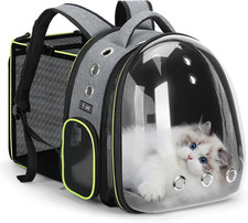 Cat Bubble Backpack Carrier - Expandable Large Space Cat Backpack for Kitty Smal