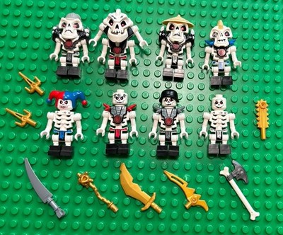 LEGO Ninjago Samukai frackjaw knuckal frackjaw kruncha bonezai Minifigure